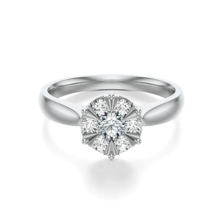 Pierścionek z diamentami